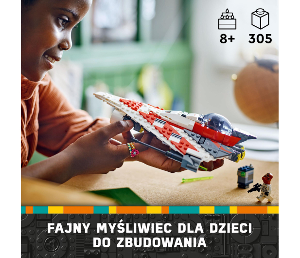 LEGO Star Wars 75388 Myśliwiec rycerza Jedi Boba - 1270070 - zdjęcie 15